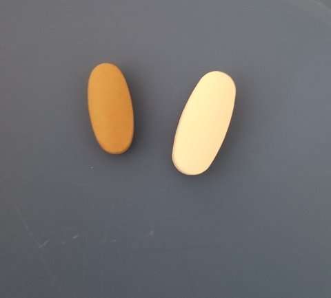 GNC HCL 189 Size Comparison with MegaMen SPort Vitamin